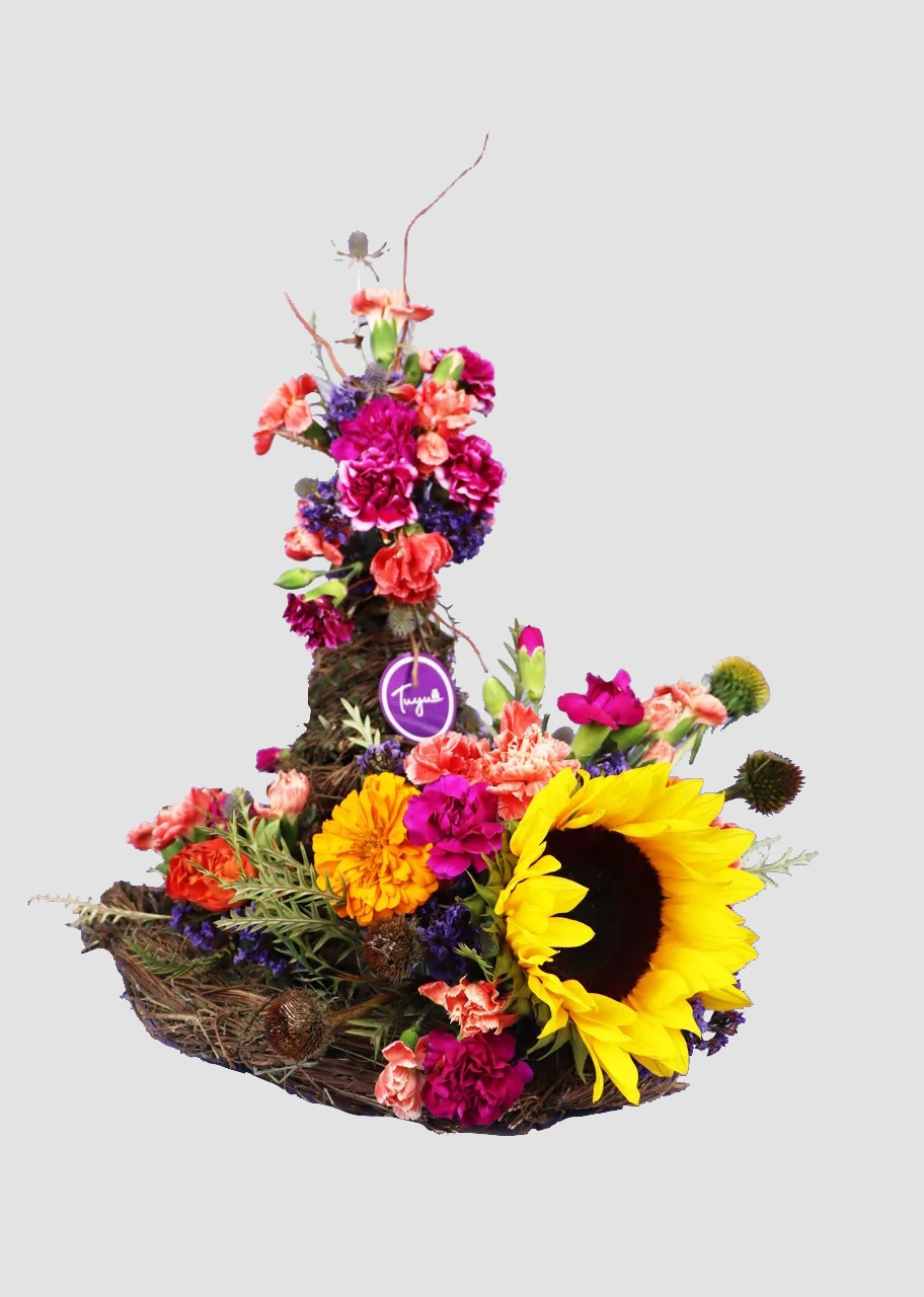 Ornamento de Sombrero Brujita 