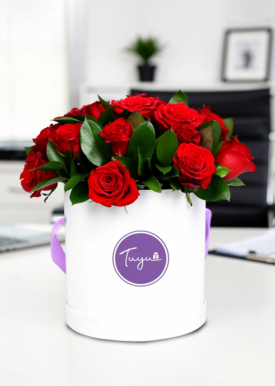 24 Rosas Rojas  Elegantes